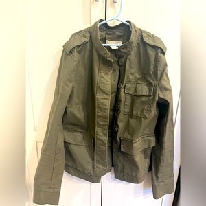 Green Cotten cargo jacket